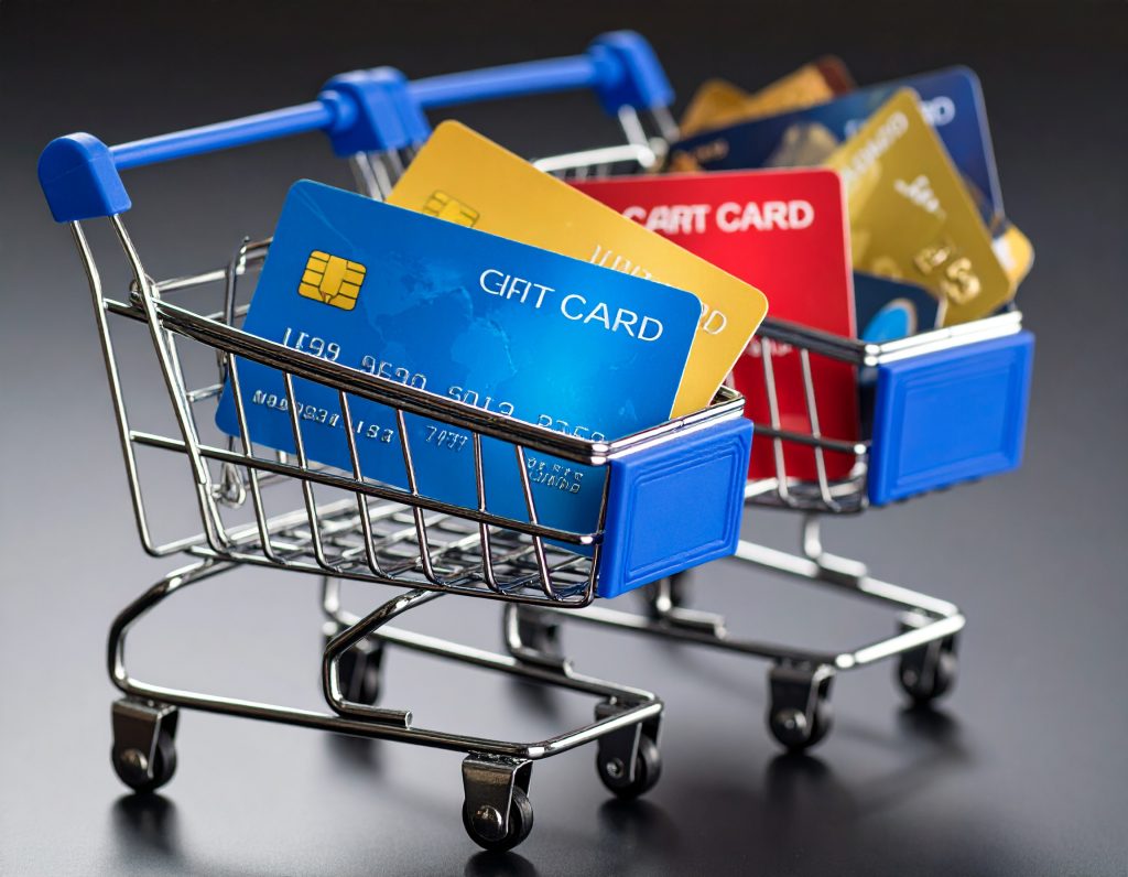 gift card cart
