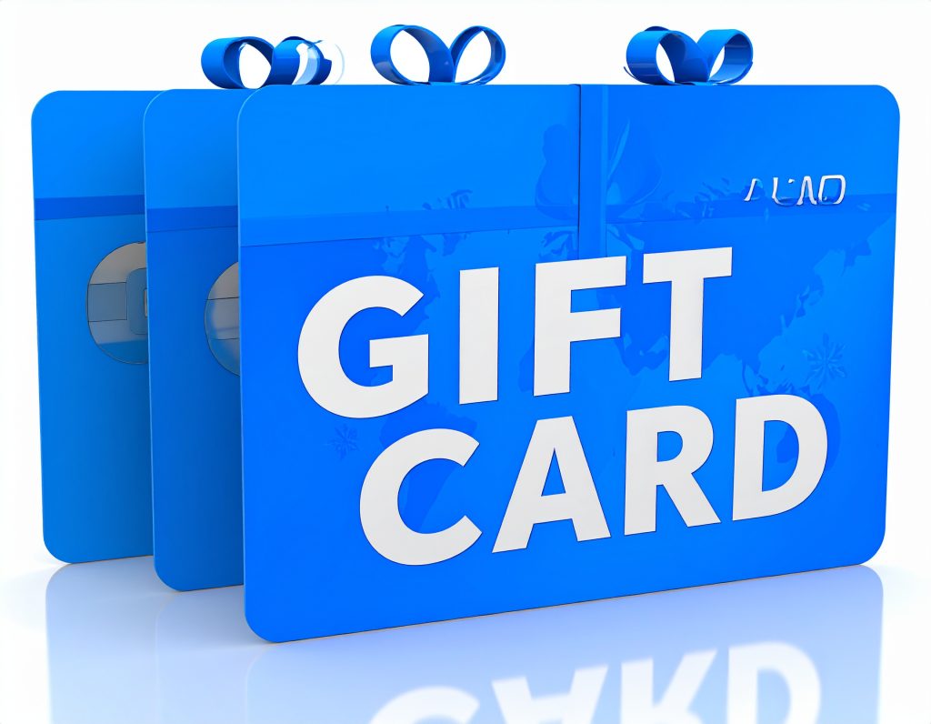 gift cards blue